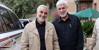 تصویر عاشورایی دیدنی حاج قاسم و ابومهدی در بغداد