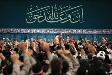 دیدار بسیجیان با رهبر انقلاب