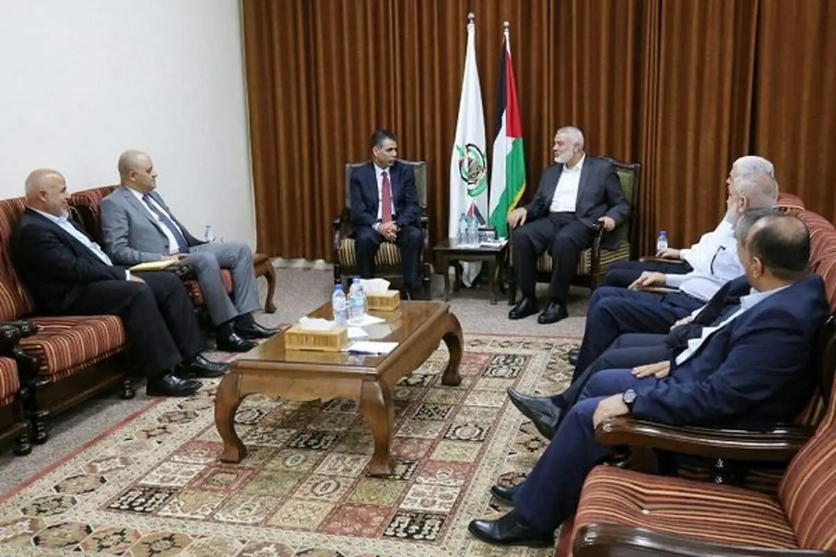 هیأت امنیتی مصر با «اسماعیل هنیه» دیدار کرد