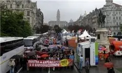 تظاهرات هزاران پرتغالی علیه برنامه‌های ریاضتی