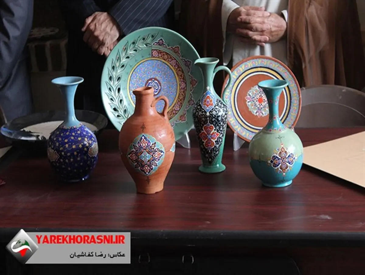 نخستین خانه صنایع دستی خراسان رضوی در خلیل آباد افتتاح شد + تصاویر