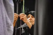 اقامه نماز باران در حرم شاهچراغ(ع) / گزارش تصویری