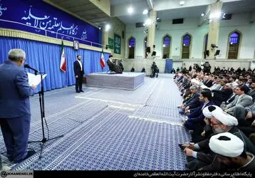 دیدار معلمان با رهبری