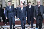 افشای سفر غیرعلنی‌ پوتین به دمشق