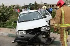 مرگ چهار عضو یک خانواده در تصادف پراید با کامیون