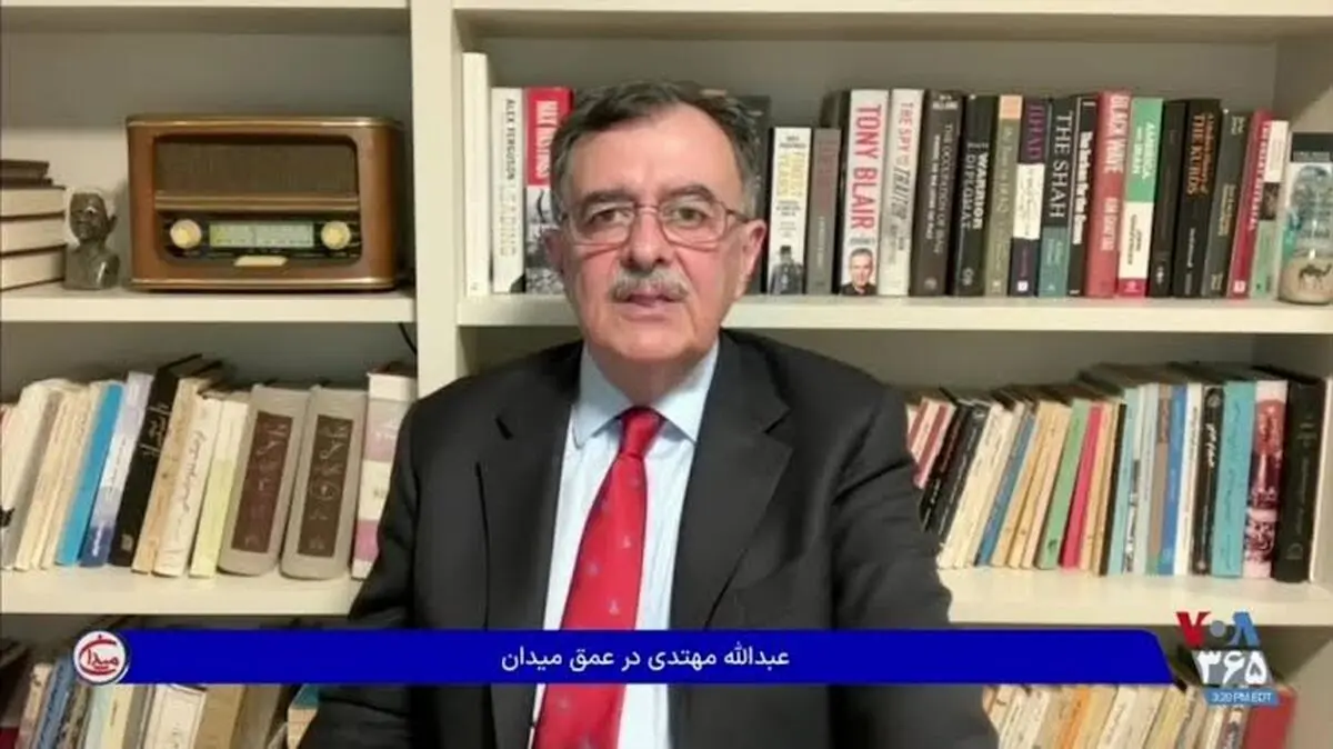 عبدالله مهتدی در آنتن زنده موساد، به غلط‌کردن افتاد!