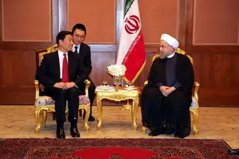 روحانی: چین در بازگرداندن صلح و ثبات در منطقه نقش موثر ایفا کند