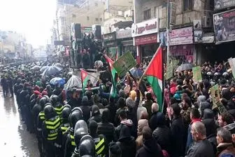 تظاهرات مجدد مردم اردن علیه «معامله قرن»
