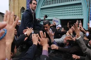 احمدی نژاد در آمل