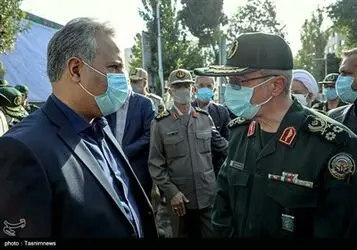 مراسم تشییع پیکر سرلشکر فیروزآبادی