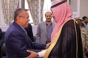 سفیر عربستان در یمن به عدن سفر کرد