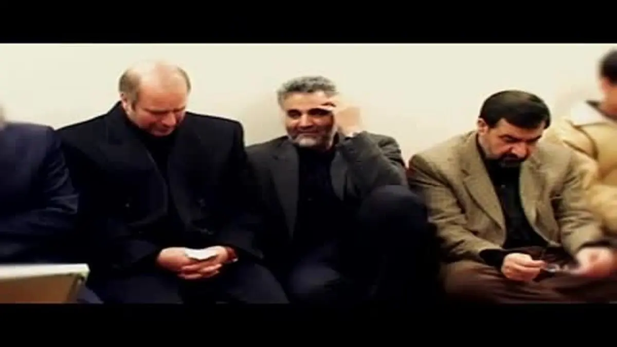 فیلم شهید قاسم سلیمانی در آغوش قالیباف