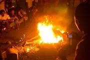 زنده سوزاندن بیش از 30 نفر توسط اوباش