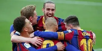  پیروزی سخت بارسلونا در هفته سوم لالیگا