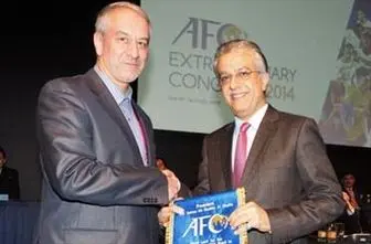 علی کفاشیان نایب رئیس AFC شد