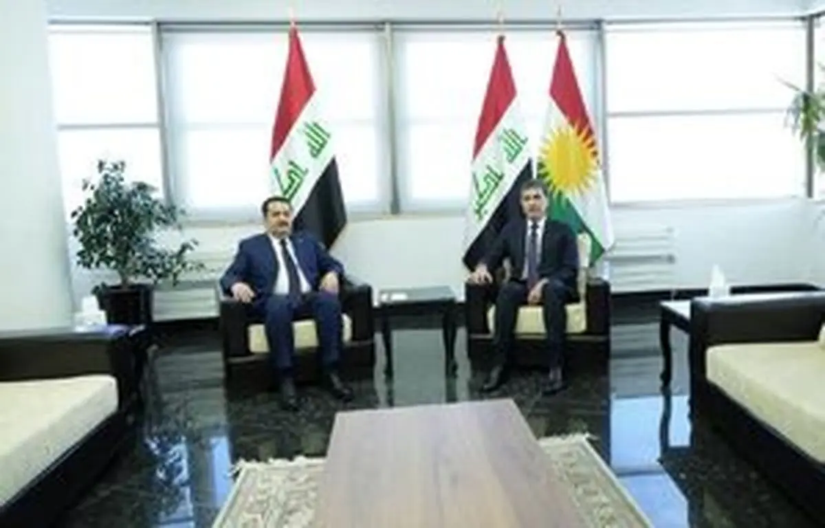 جزئیات دیدار بارزانی و السودانی در سلیمانیه