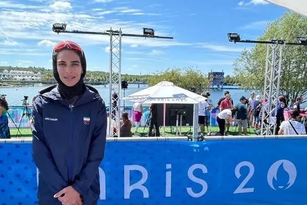 حمایت دختر المپیکی ایران از مردم غزه +عکس
