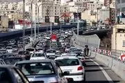 وضعیت ترافیکی معابر بزرگراهی شهر تهران