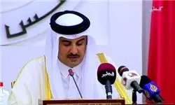 امیر قطر: بحران سوریه امنیت جهانی را تهدید می‌کند