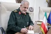 عیادت فرمانده کل سپاه از مجروحان حوادث تروریستی اخیر
