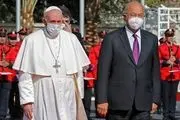 دیدار رئیس‌جمهور عراق با پاپ فرانسیس 