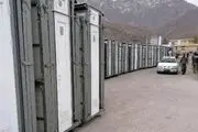 ۳۰۰ کانکس اهدایی رهبر معظم انقلاب توسط سپاه به سی‌سخت رسید