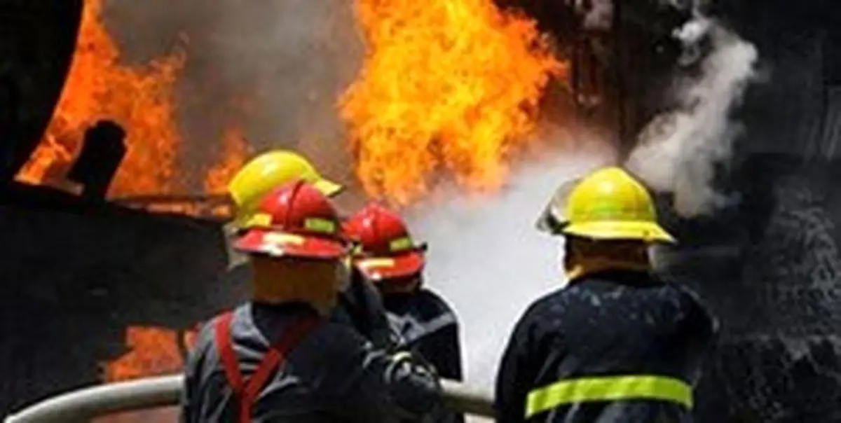 آتشسوزی انبار مواد محترقه در خاوران