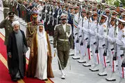 استقبال رسمی روحانی از امیر کویت / گزارش تصویری