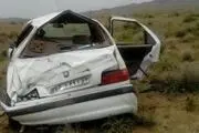 واژگونی پژو پارس ۴ مصدوم به جا گذاشت