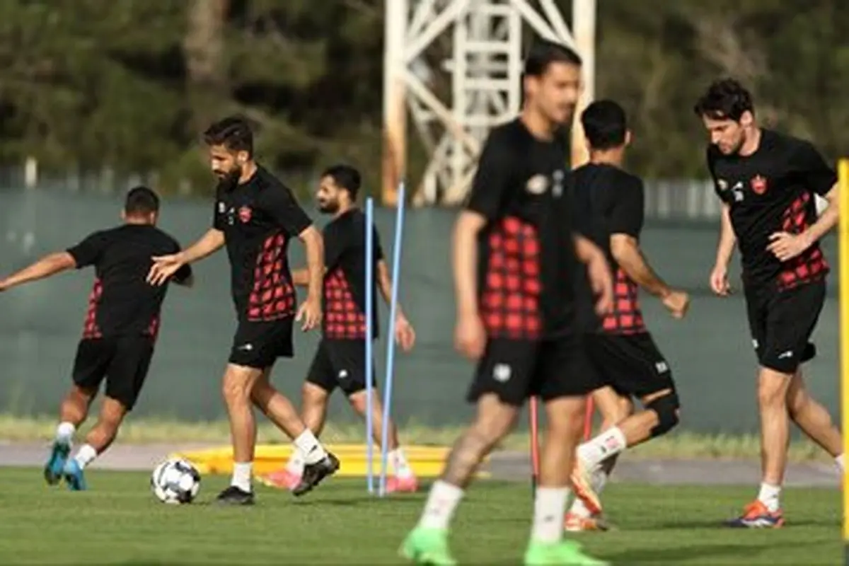 دو میهمان ویژه در تمرین پرسپولیس
