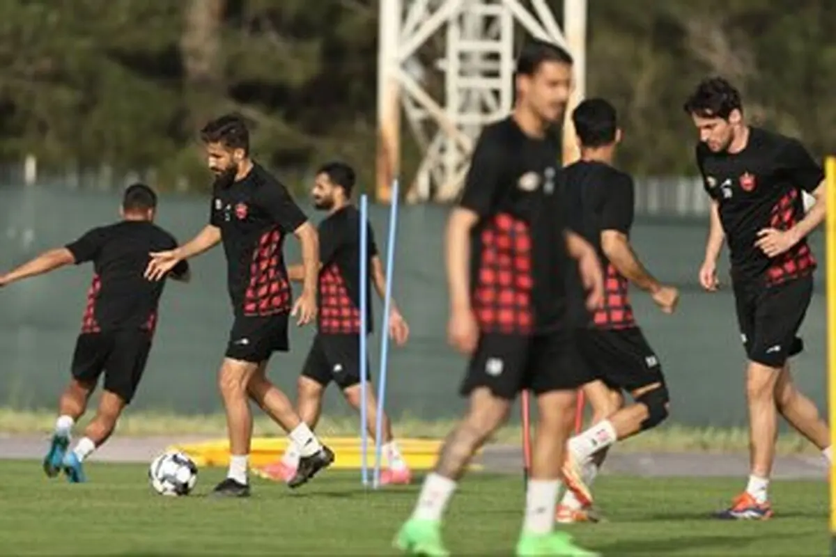  دو میهمان ویژه در تمرین پرسپولیس