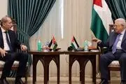 رایزنی وزیر خارجه اردن با رئیس تشکیلات خودگردان فلسطین 