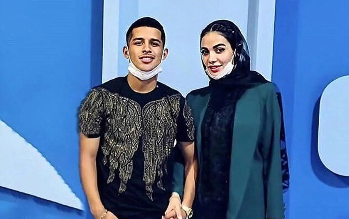 تبریک خاص ستاره معصومی به همسرش مهدی قائدی /عکس