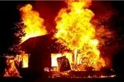 جوان معتاد خانه، مادر و برادر خود را به آتش کشید