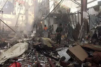 حمله خونین جنگنده های سعودی به صعده یمن