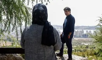 یک خبرنگار قهرمان سریال ایرانی/عکس