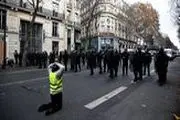 درگیری پلیس با مخالفان دولت در روز ملی فرانسه 