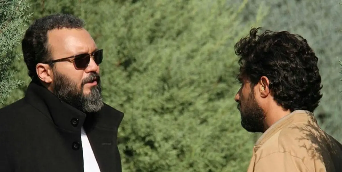 هم بازی شدن کامبیز دیرباز و لیلا اوتادی در سریال پرستاره «گاندو»/عکس