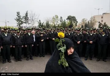 تشییع شهدای پلیس تهران