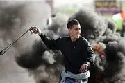 حمله صهیونیست‌ها به مراسم تشییع جوان فلسطینی