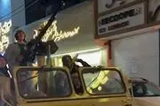  تصاویر دختران حامی وطن با جیپ و تیربار در خیابان 