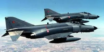 عملیات مجدد نیروی هوایی ترکیه علیه مواضع «پ‌ک‌ک» 
