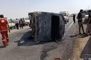 جان باختن ۷ زائر ایرانی در سانحه رانندگی در عراق