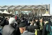  ازدحام زائران کربلا در مرز مهران امروز| علت شلوغی مرز چیست؟+ فیلم
