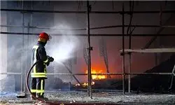 آتش سوزی به جان بازار قدیمی تهران افتاد