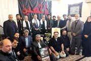 رئیس فدراسیون فوتبال از خانواده شهید سپهبد موسوی تجلیل کرد+ عکس