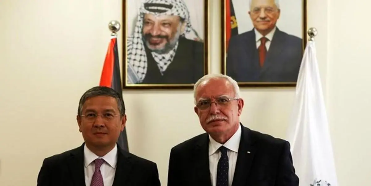 محور دیدار مقامات سیاسی قزاقستان و فلسطین 