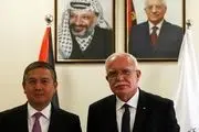 محور دیدار مقامات سیاسی قزاقستان و فلسطین 