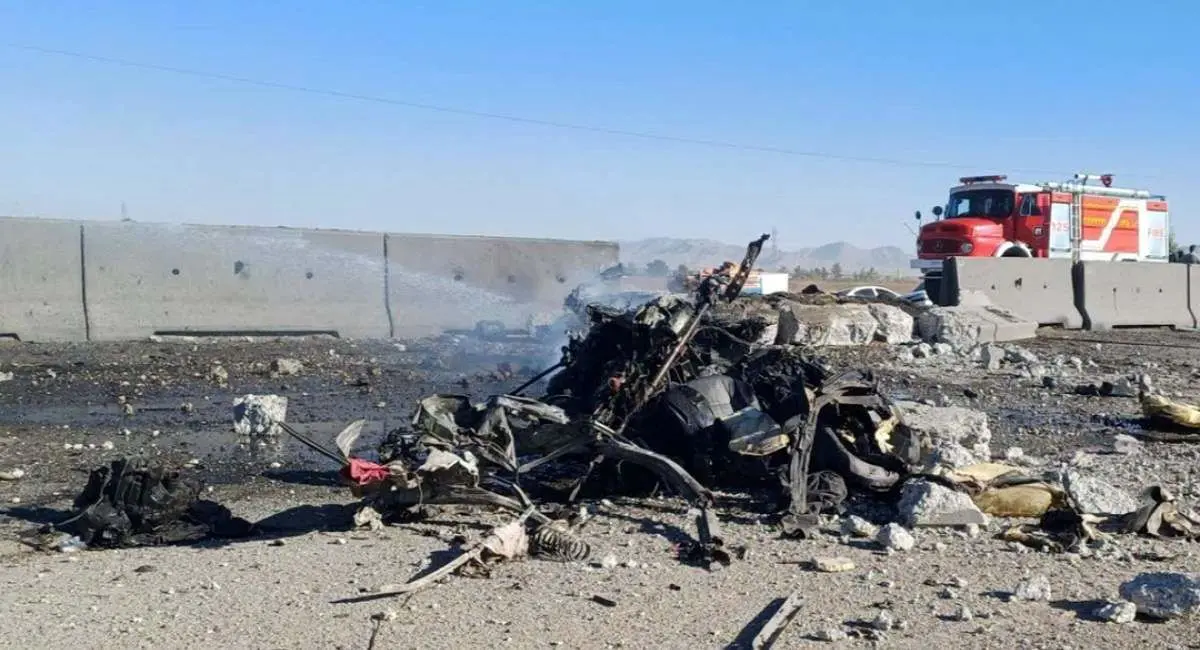 جنایت جنگی دشمن در نجف‌آباد اصفهان 