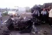 تصادف مرگبار در بزرگراه باکری